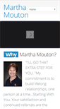 Mobile Screenshot of marthamouton.com